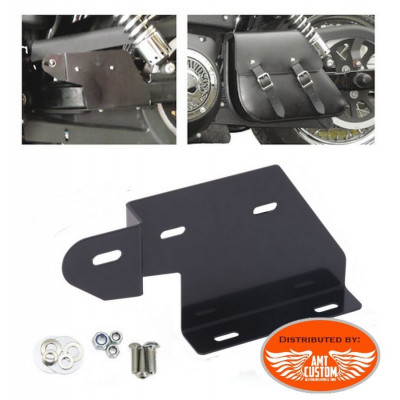 Kit mounting Support for Single sided bag Swingarm Bag for Harley Dyna