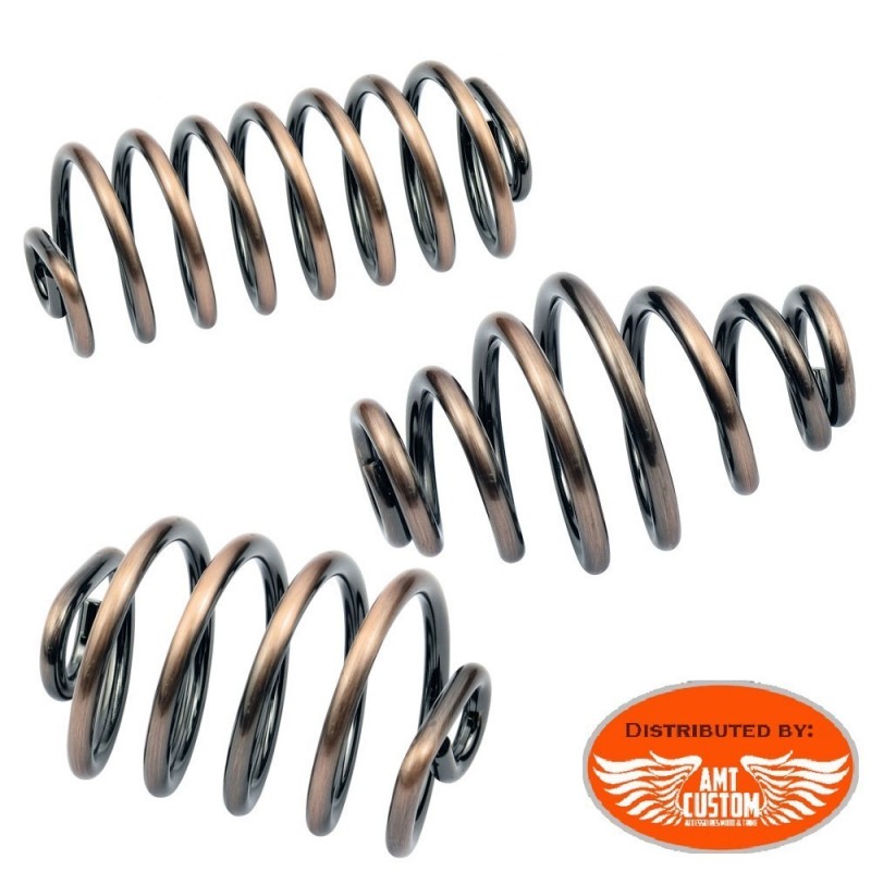 Copper Spring Set for Old School solo seat - Old School Motorcycles Kustom, Choppers, Bobber