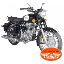 Royal Enfield Classic Chrome fat Engine guard fit Royal Enfield Bullet 500 & Classic