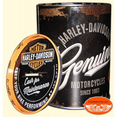 Big Tin box Harley Davidson Garage.