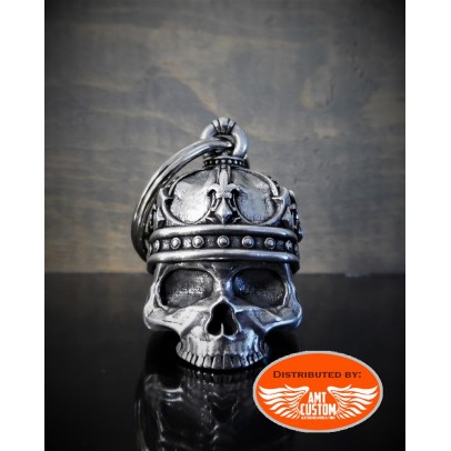 Details about   Guardian Bell Good Luck Skull and Crossbones Pirates Motorcycle .75" x 1"