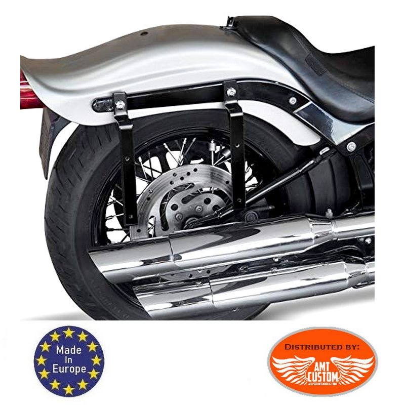 Universels 2 Supports écarteurs sacoches Moto Custom