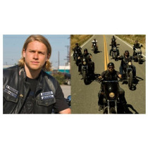Leather vest type Son of Anarchy motorcycle harley custom biker chopper