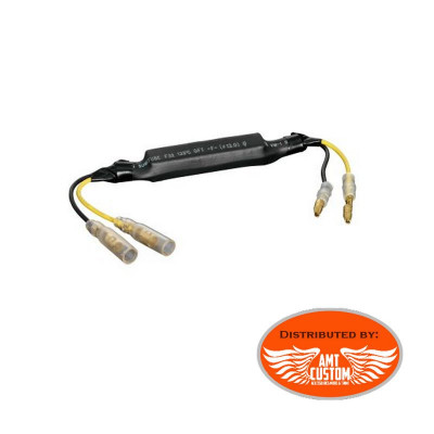 Resistor for turn signal LED motorcycles