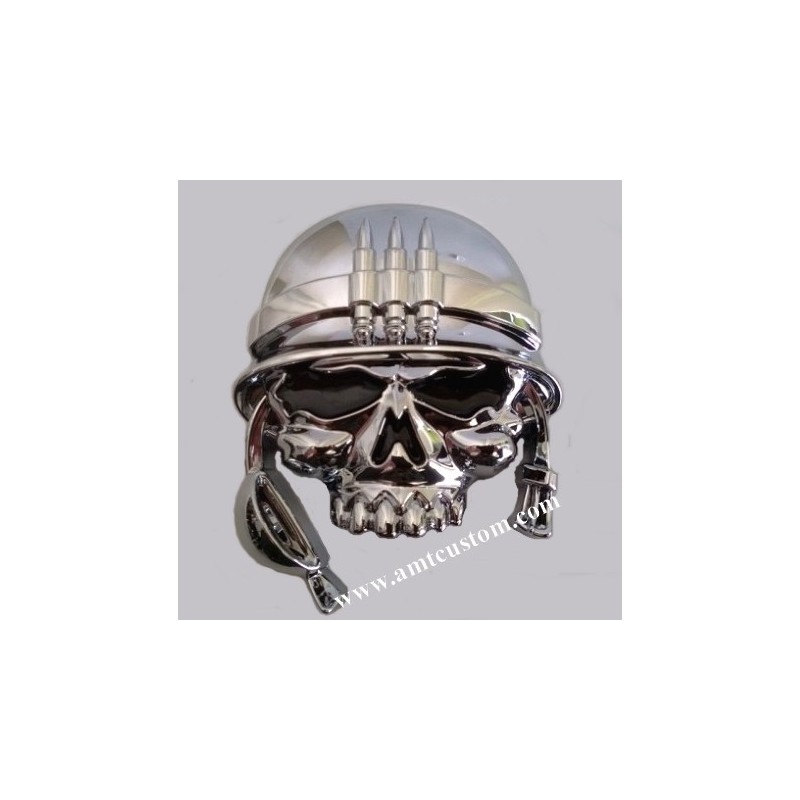 3-D MOTORCYCLE HELMET SKULL Ride Bell a guard to protect against motorcycle