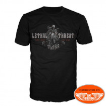 T-shirt biker reaper live fast or die