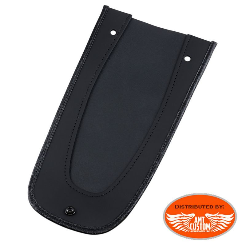 Leather Rear Fender Bib Skin Solo Seat Fit For Harley Road King Glide FLHRC FLHR