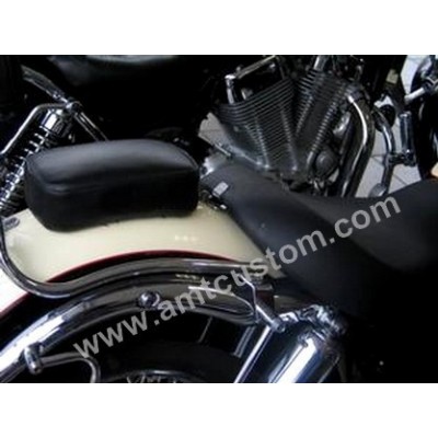 C & A Selle Pouf passager pour Harley Sportster 1200 Custom XL 1200 C à ventouses n 