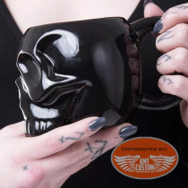 Black Mug Killstar Ceramic Skull