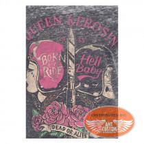 T-Shirt Queen Kerosin Lady Rider "Hell Baby"