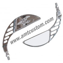 Mirrors Eagle Live To Ride Motorcycles Choppers Trike