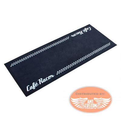 Black Cafe Racer GF Doormat Floor Mat