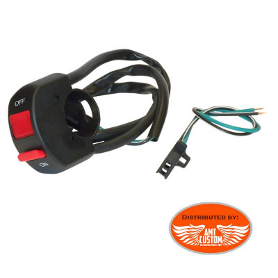 Universal ON-OFF switch  for 7/8" (22mm) handlebar