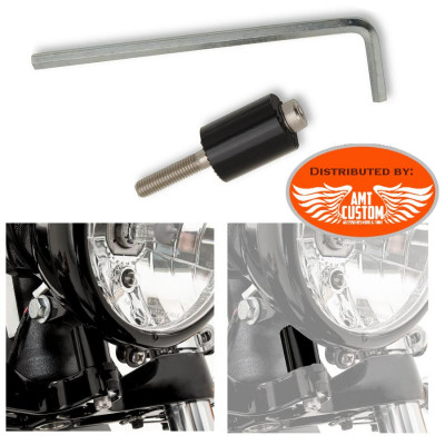 Indian Scout and Scout Sixty Headlight Riser Bloc Kit fit Batwing Fairing