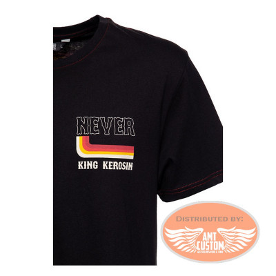 King Kerosin "Never F*ck A F*cker" Black T-Shirt