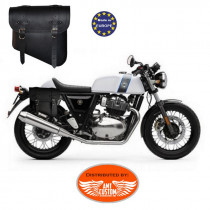 Royal Enfield Continental GT Black Solo Bag Leather Right