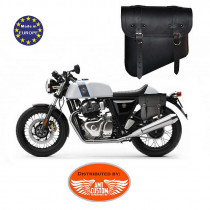 Royal Enfield Continental GT 650 Black Solo Bag Leather Left