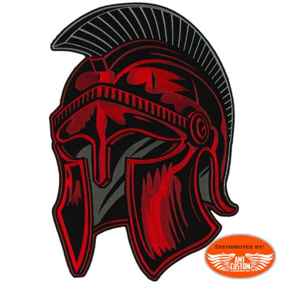 Black and Red Roman Soldier patch