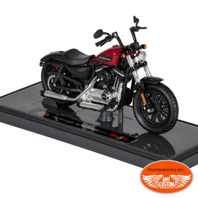Maquette Harley Davidson Forty Eight SP. Rouge 2018