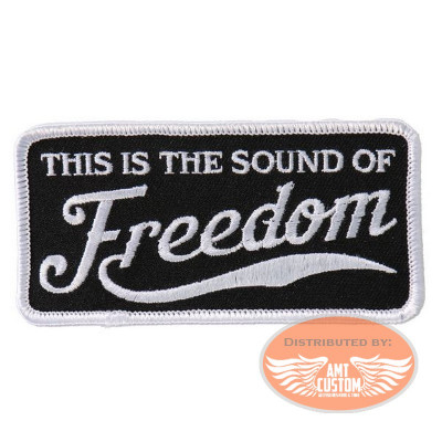 "Sound of Freedom" Biker Patch