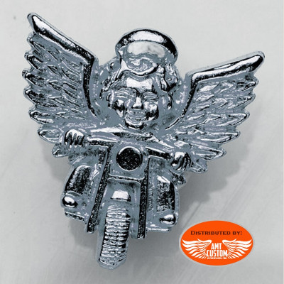 Guadian Angel bikers pin