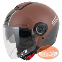 Scorpion EXO-CITY Matte Brown Helmet Approval 22.06