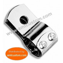 Attache universelle chrome - clamps moto harley.