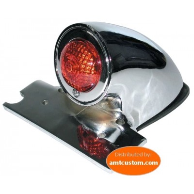 Taillights Chopper Sparto 50s Style - Chrome motorcycles Harley, Bobbers, ...