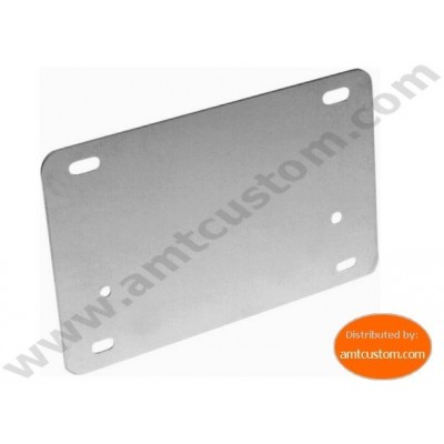 Backing license plate motorcycles stainless steel