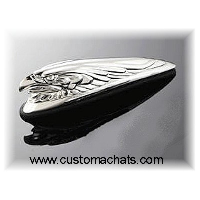 Emblem ornament chrome fender eagle Moto Custom