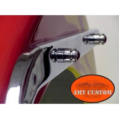 Visible nuts Quick release System - Saddlebags support Kits