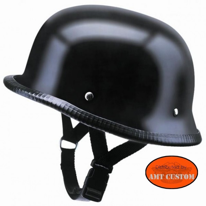 German Matte Black Helmet
