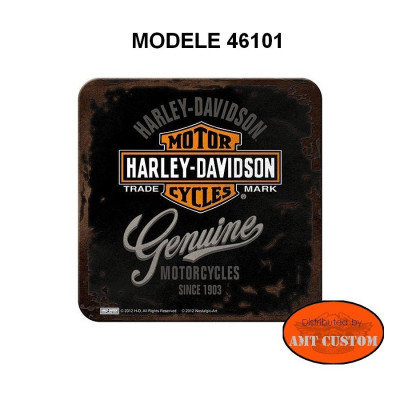 Sous-verre Harley Davidson accessoires moto custom genuine