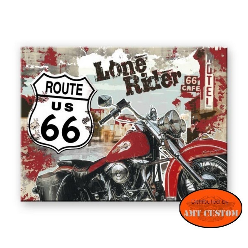 Magnet route 66 moto custom original