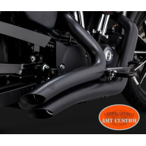 Sportster Big Radius Noir Harley XL833 - XL1200 - Custom - Iron - Forty Eight - Seventy two - Super Low - Custom 