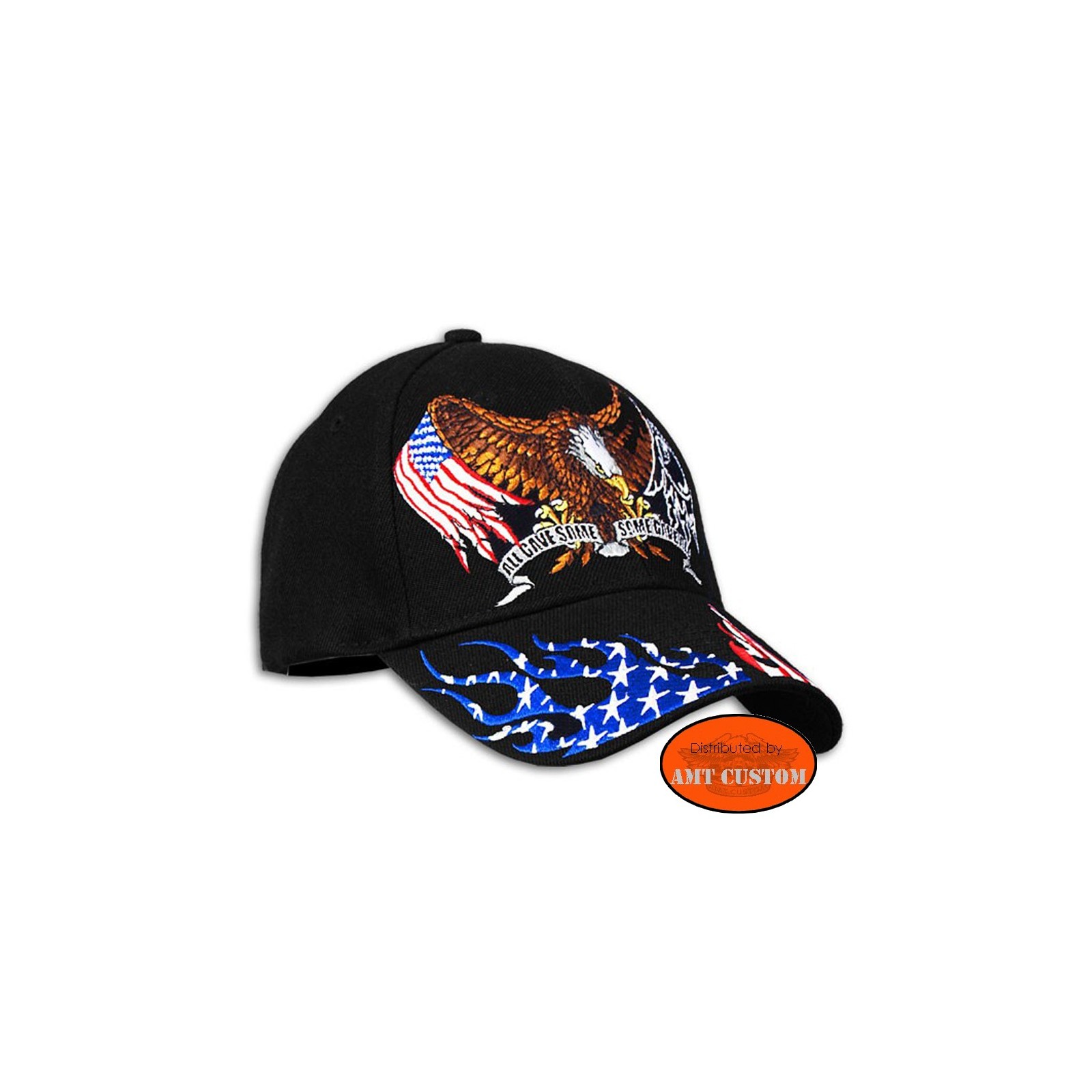 American style Biker Baseball Cap Outdoor Motor Racing Camo Eagle USA Texas Hat 