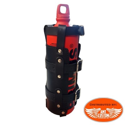 Leather Carrying case  for Fuel gasol jerrican motorcycle