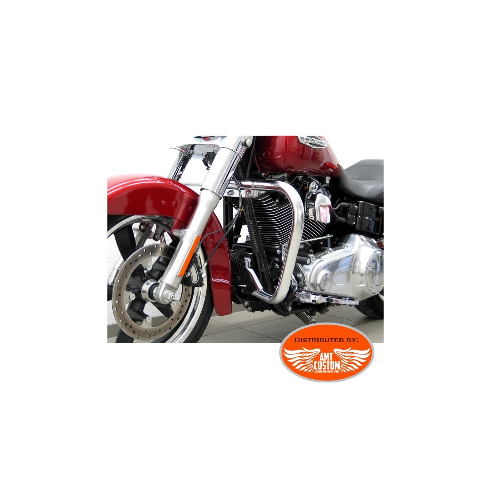 Engine Guard for Harley-Davidson FXD/FLD Chrome Plated 