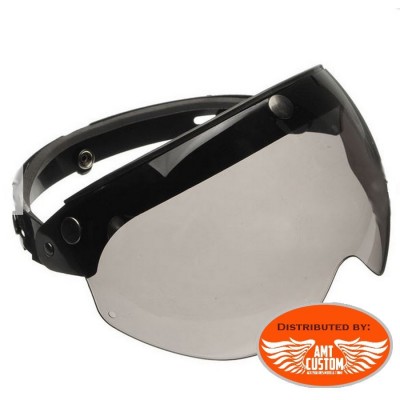 Visière lunettes  pour casque moto Jet universel