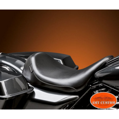 Electra Glide Solo Seat "Silhouette" for Harley FLHR Road King, FLHT Electra Glide, FLTR Road Glide