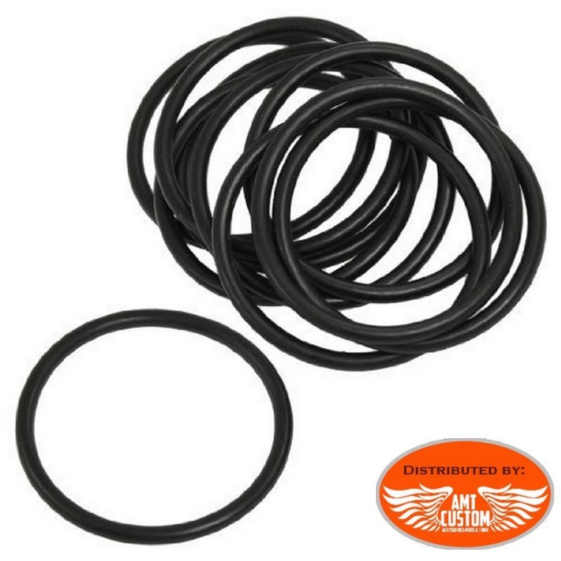 Bag of 14 Replacement rubber black rubber seals