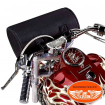 Sacoches sissy bar Ref. 12/35150074 Roll bag sacoche polochon Guidon ou  sissy bar moto custom