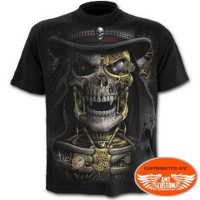 Tee shirt Biker Skull Viking