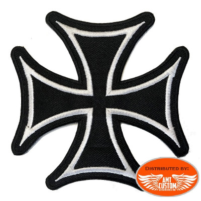 Patch écusson Biker Croix de Malte