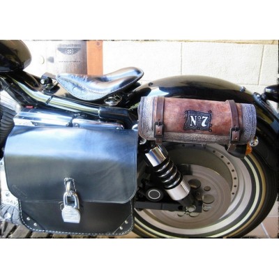 Road 66 Leather Tools Bags Brown motorcycles Custom