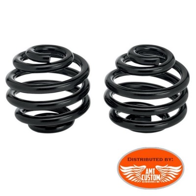 Black Spring Set 5cm (2") for Bobbers seat Old School solo seat - Old School Motorcycles Kustom, Choppers, Bobber