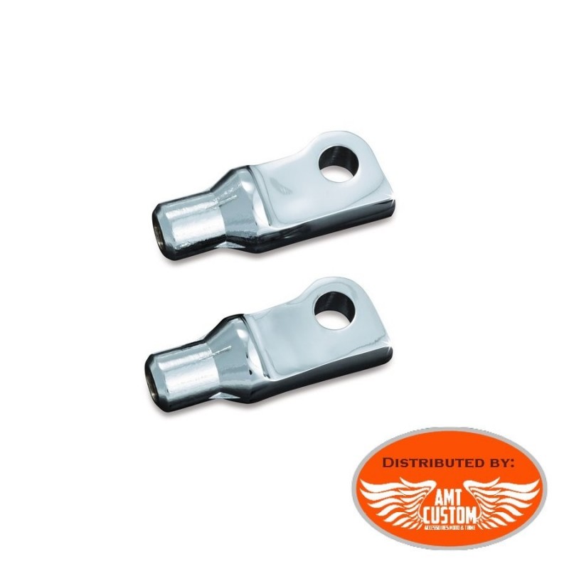Sportster Pegs Tapered Adapters Kuryakyn for Harley Davidson XL1200 Forty Eight Seventy Two Custom